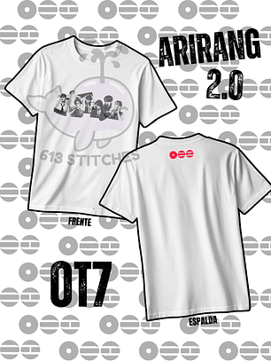 Bts Polera Arirang 2.0 OT7