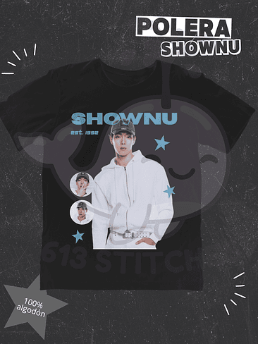 Monsta X The x: Nexus Tour Polera Shownu 3