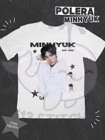Monsta X The x: Nexus Tour Polera Minhyuk 3