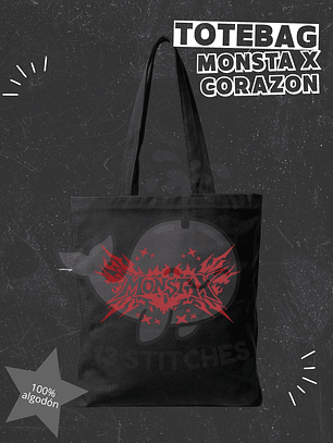Monsta X The x: Nexus Totebag Corazón