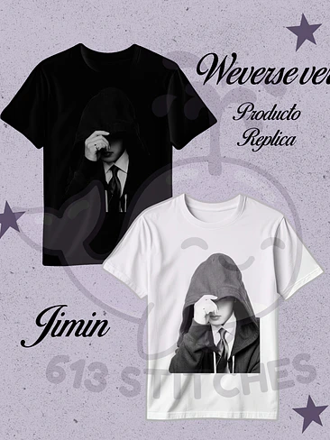 Bts Polera Weverse Jimin (Producto Replica)  1