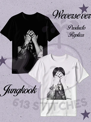 Bts Polera Weverse Jungkook (Producto Replica) 