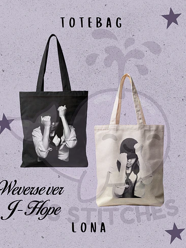 Bts Totebag J-Hope Diseño Weverse 1