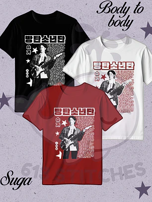 Bts Polera Arirang Body To Body SUGA