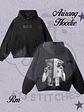 BTS Hoodie Namjoon - Logo Arirang Frontal y Estampado Trasero en Semitono - Miniatura 1