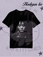 BTS Hooligan Tee Jungkook - Estampado Semitono Monocromo - Miniatura 1