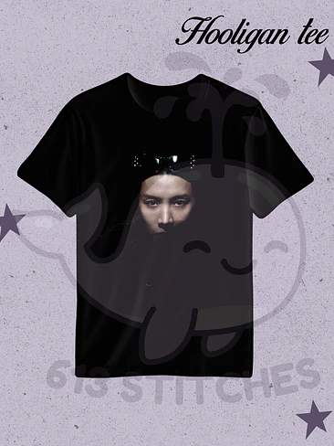 BTS Hooligan Tee J-Hope - Estampado Semitono Color 1