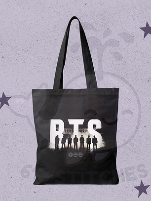 BTS Arirang Tour Totebag Diseño Siluetas