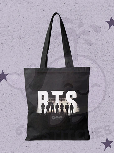 BTS Arirang Tour Totebag Diseño Siluetas 1