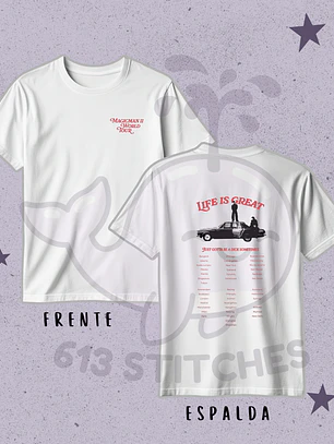 Jackson Wang - Polera Life is Great