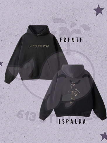 Jackson Wang - Polerón Logo 2 1