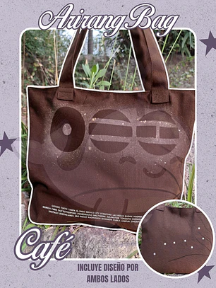 BTS Arirang Bag - Producto Fanmade Color Café 