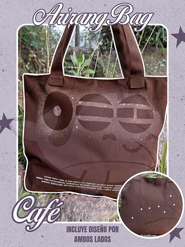 BTS Arirang Bag - Producto Fanmade Color Café  1