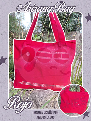 BTS Arirang Bag - Producto Fanmade Color Rojo