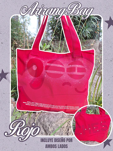 BTS Arirang Bag - Producto Fanmade Color Rojo 1