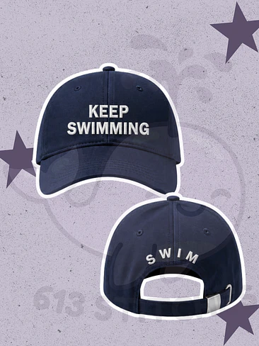 BTS Keep Swimming Jockey Bordado - Azul Marino (Producto NO Oficial) 1