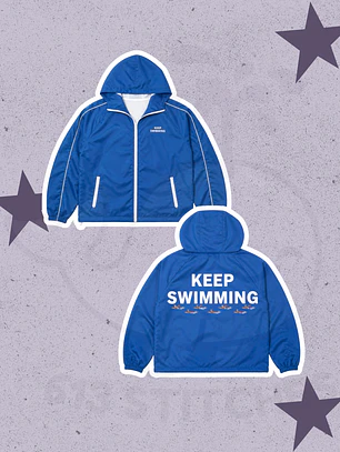 BTS Keep Swimming Cortavientos (Producto NO Oficial)