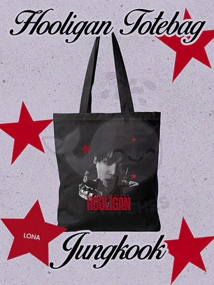 BTS Hooligan ver. 2 Totebag Jungkook