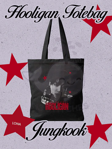 BTS Hooligan ver. 2 Totebag Jungkook 1