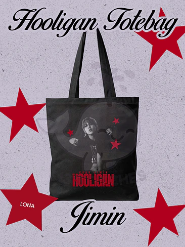 BTS Hooligan ver. 2 Totebag Jimin Diseño 2 1