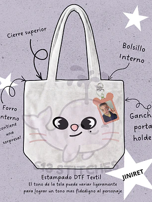 Stray Kids - SKZOO Face Plush Bag Jiniret (HYUNJIN)
