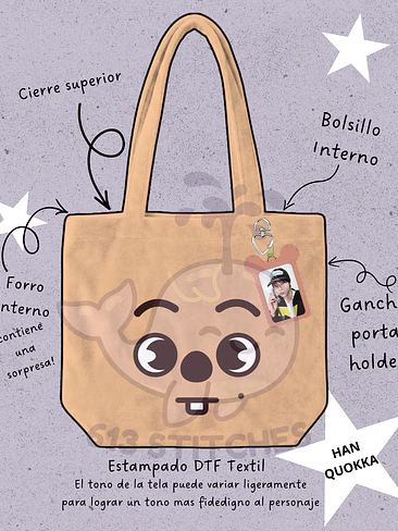 Stray Kids - SKZOO Face Plush Bag Han Quokka (HAN) 1