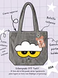 G-DRAGON - Zoa Face Plush Bag  - Miniatura 2