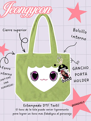 Twice - Lovely Face Plush Bag Jeongvely (YEONGYEON)