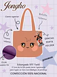 Ateez - Aniteez Face Plush Bag JJONGbear (JONGHO) - Miniatura 1