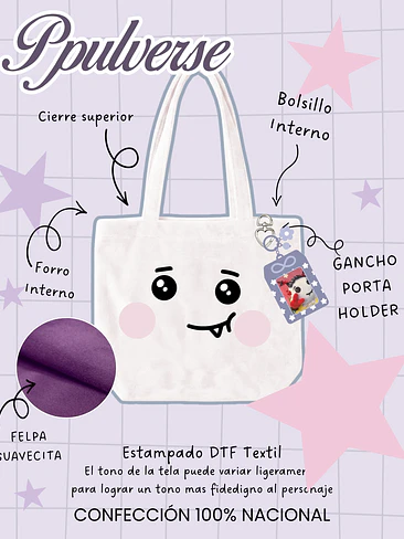 Txt Ppulbatu Face Plush Bag Ppulverse 1