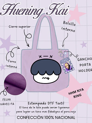 Txt Ppulbatu Face Plush Bag Hhm Nya Ring (HUENING KAI)