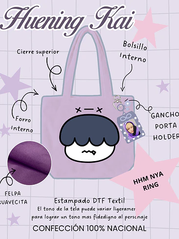 Txt Ppulbatu Face Plush Bag Hhm Nya Ring (HUENING KAI) 1