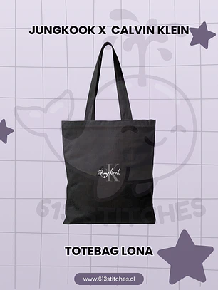 Calvin Klein x Jungkook - Totebag  (PRODUCTO NO ORIGINAL)