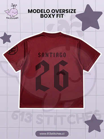 BTS Arirang Tour Jersey Oversize Boxy Fit - Diseño Santiago/Chile 3