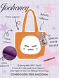 Monsta X - Monmungchi Face Plush Bag Manrangy (JOOHONEY) - Miniatura 1