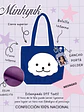 Monsta X - Monmungchi Face Plush Bag Meongko (MINHYUK) - Miniatura 1
