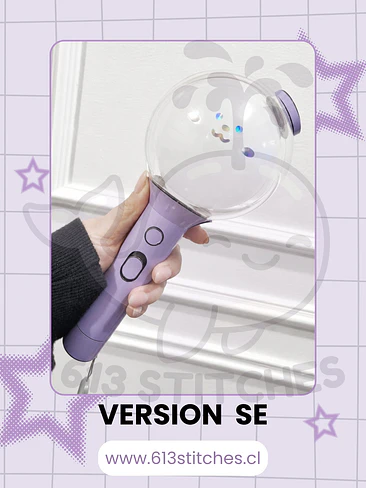 Lightstick Skin: BTS Army Bomb Version SE - LIGHTSTICK NO INCLUIDO 1