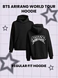 BTS ARIRANG WORLD TOUR Hoodie - Canguro Regular Fit - PRODUCTO NO OFICIAL - Miniatura 1