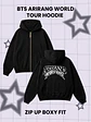 BTS ARIRANG WORLD TOUR Hoodie - BOXY FIT Con Cierre - PRODUCTO NO OFICIAL - Miniatura 1