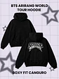 BTS ARIRANG WORLD TOUR Hoodie - BOXY FIT Canguro - PRODUCTO NO OFICIAL - Miniatura 1