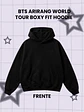 BTS ARIRANG WORLD TOUR Hoodie - BOXY FIT Canguro - PRODUCTO NO OFICIAL - Miniatura 2