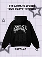 BTS ARIRANG WORLD TOUR Hoodie - BOXY FIT Canguro - PRODUCTO NO OFICIAL - Miniatura 3