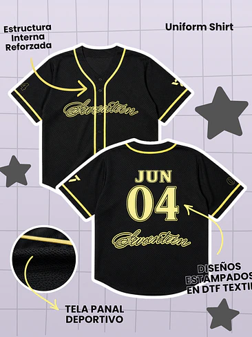 SEVENTEEN Caratland 2026 Uniform Shirt - JUN (PRODUCTO NO OFICIAL) 1