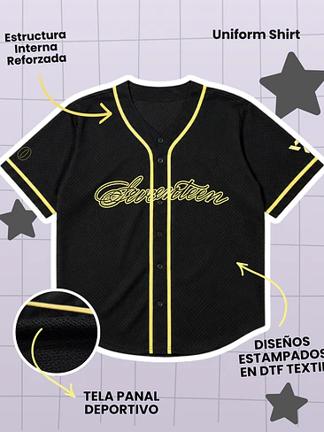 SEVENTEEN Caratland 2026 Uniform Shirt - DK (PRODUCTO NO OFICIAL) 2