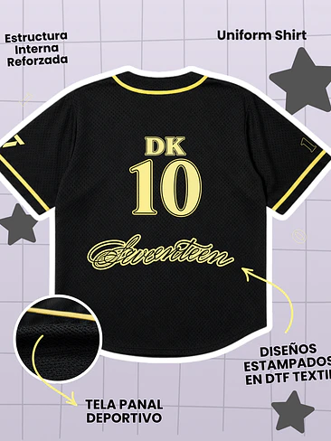 SEVENTEEN Caratland 2026 Uniform Shirt - DK (PRODUCTO NO OFICIAL) 3