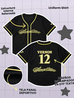 SEVENTEEN Caratland 2026 Uniform Shirt - VERNON (PRODUCTO NO OFICIAL)