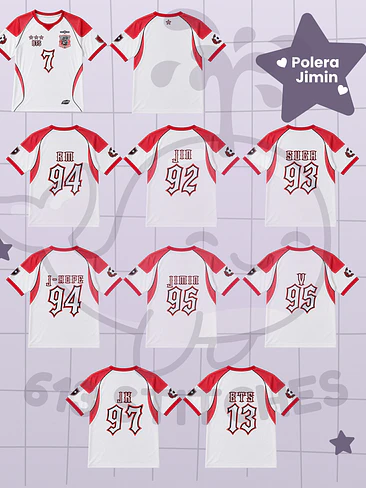 BTS 2026 FIFA World Cup Halftime Show - Polera Blanca (Jimin) 2