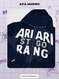 BTS ARI ARI RANG SANTIAGO - Zip Up Hoodie - Azul Marino - Miniatura 2