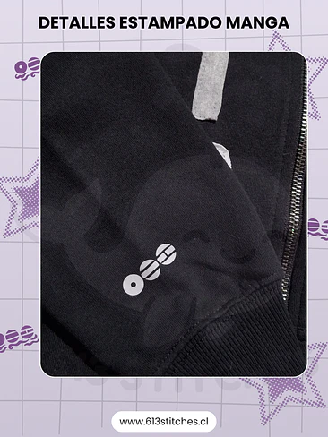 BTS ARI ARI RANG SANTIAGO - Zip Up Hoodie - Negro 5