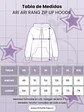 BTS ARI ARI RANG SANTIAGO - Zip Up Hoodie - Negro - Miniatura 6